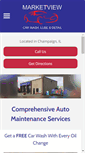 Mobile Screenshot of marketviewcarwashandlube.com