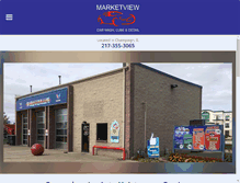 Tablet Screenshot of marketviewcarwashandlube.com